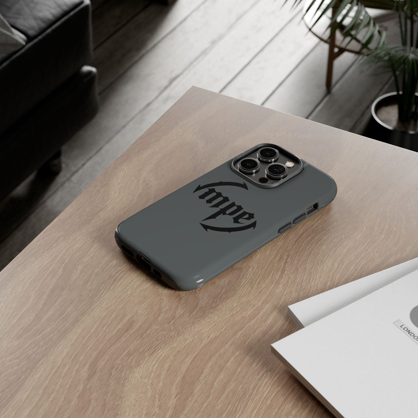 Impel Phone Case - Dark Gray Tough Case