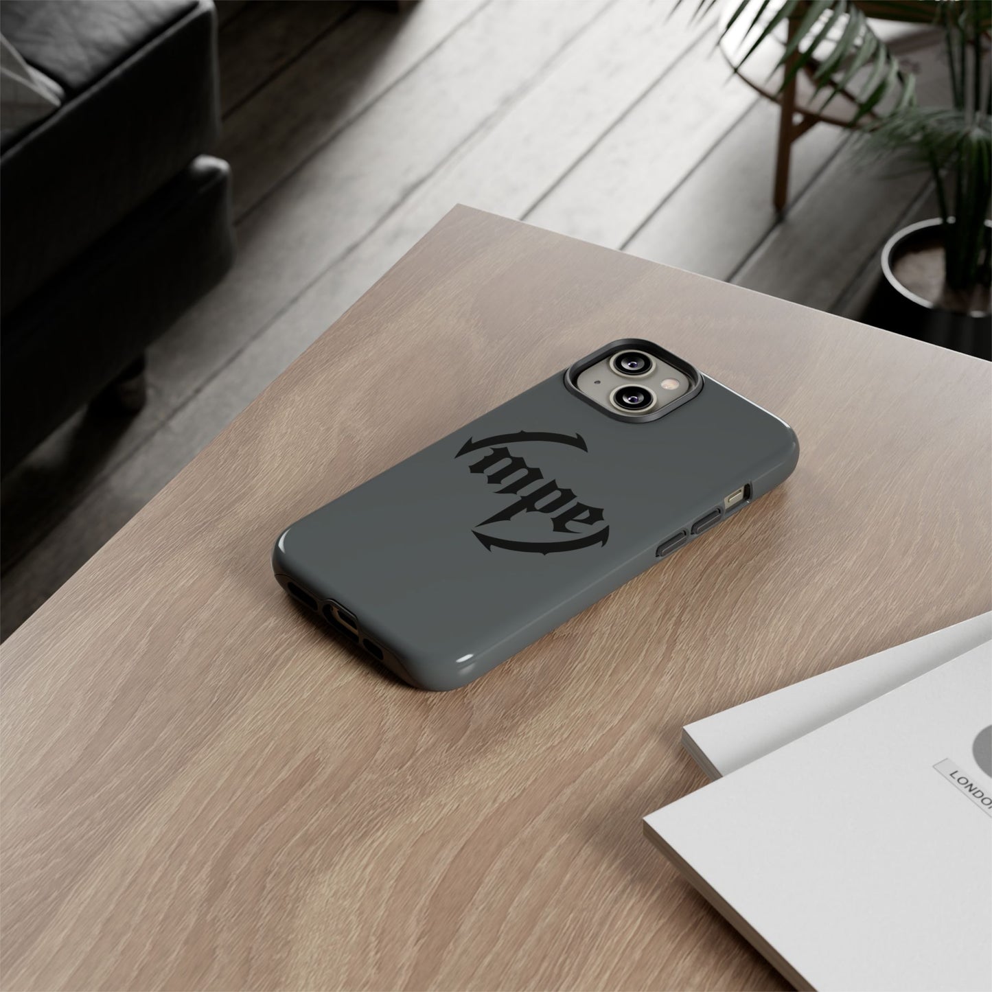 Impel Phone Case - Dark Gray Tough Case