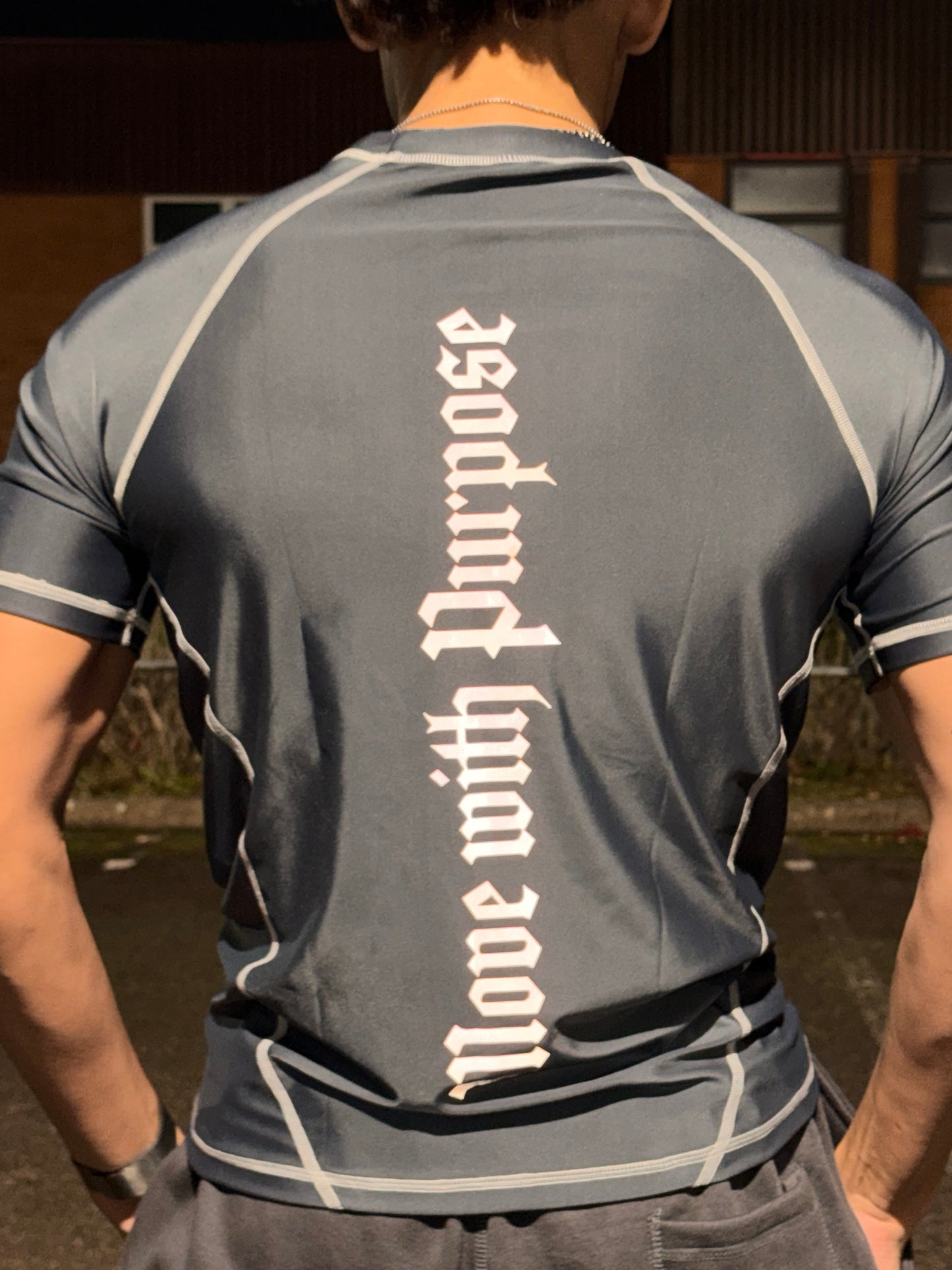 Grey MWP Compression T-Shirt