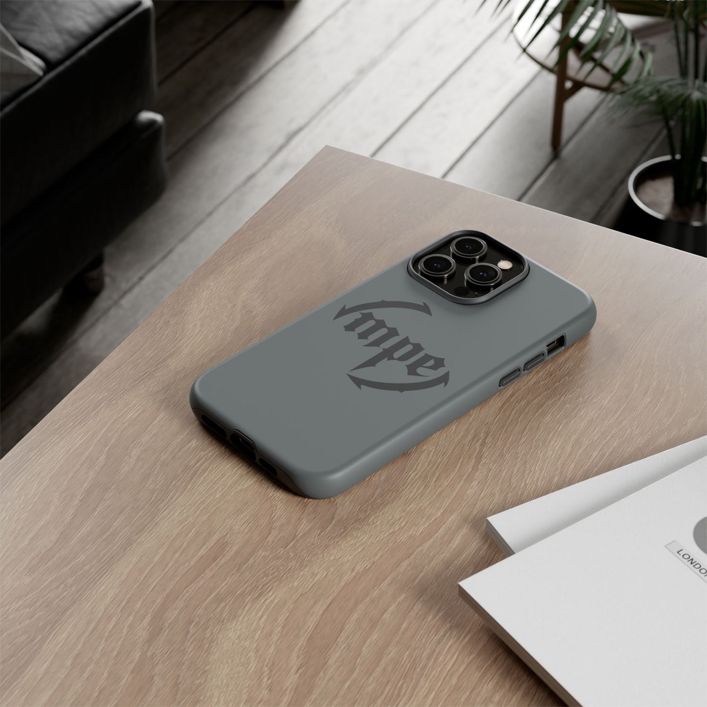 Impel Phone Case - Dark Gray Tough Case