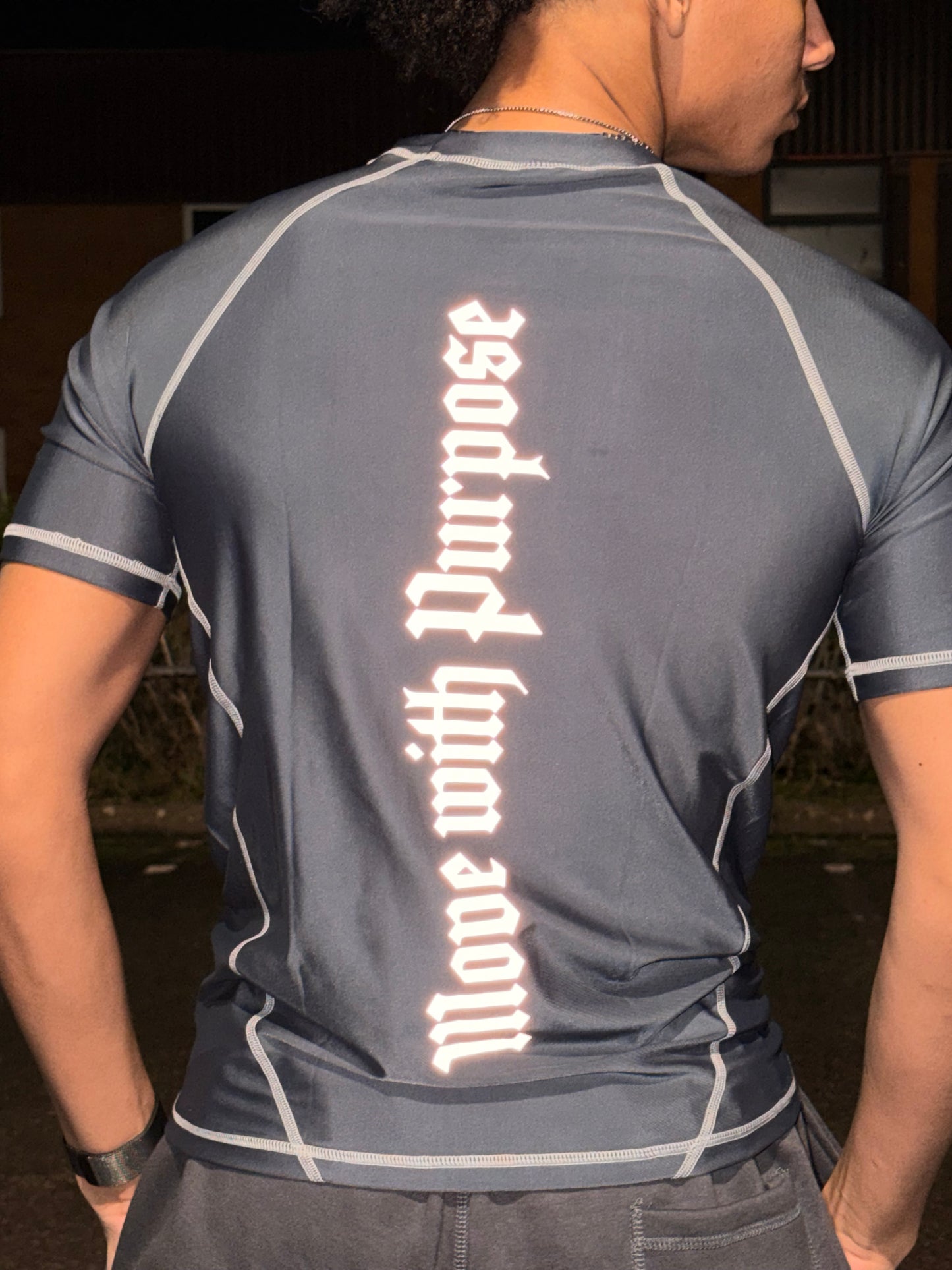 Grey MWP Compression T-Shirt