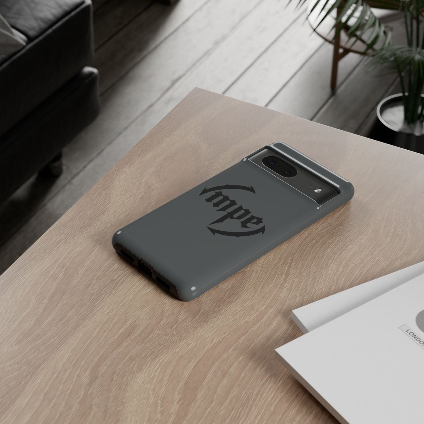 Impel Phone Case - Dark Gray Tough Case